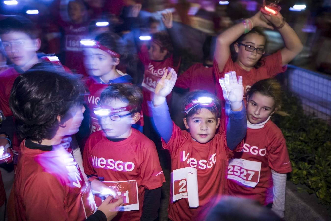 Los más pequeños fueron protagonistas en Santander.