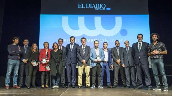 Los premiados en la edición 2015