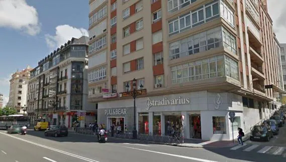 Última tienda que la firma ha abeirto en el centro Santander.