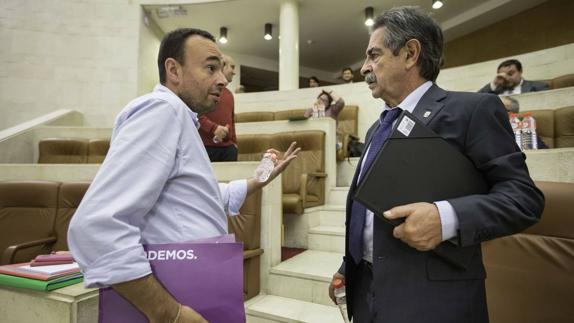 Podemos carga contra Revilla: "En Cantabria sí hay corrupción"