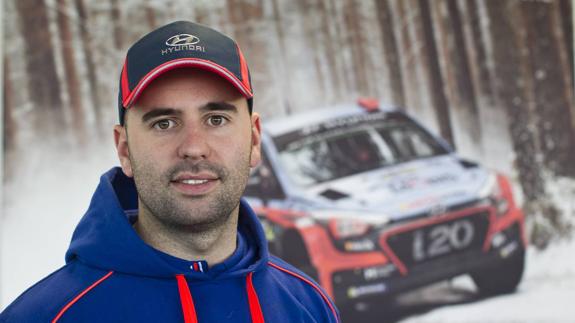 Surhayen Pernía está ya en Cantabria tras disputar la pasada semana el Rally de Montecarlo.