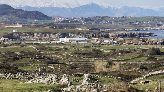 Vista de la zona Norte de Santander, Monte y Cueto. 