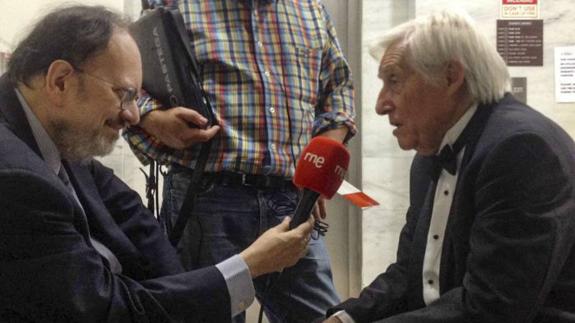 José Luis Pérez de Arteaga entrevistó a Joaquín Achucarro en la última edición del FIS.