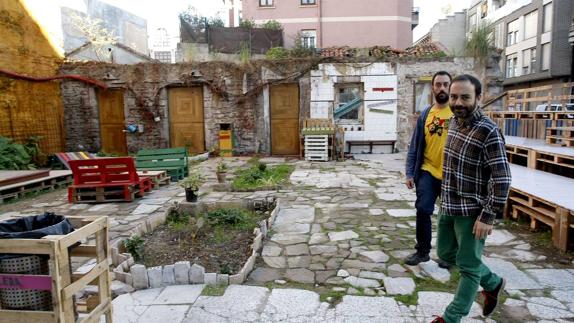 Iván Martínez (en primer término) en una imagen de archivo en Espacio Argumosa.