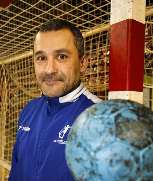 Diego Soto, entrenador de Balonmano Torrelavega