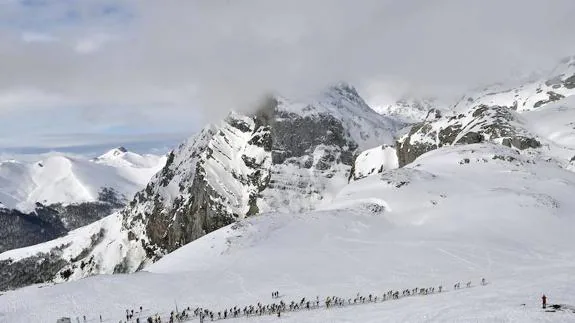 La prueba se disputa en el interior del macizo Central de Picos de Europa