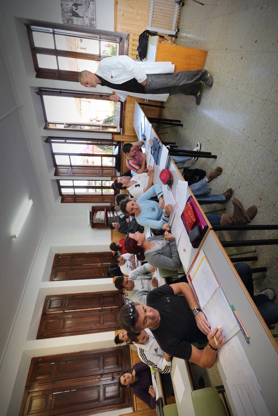 Las instalaciones de la escuela se quedan cada vez más pequeñas para los alumnos.