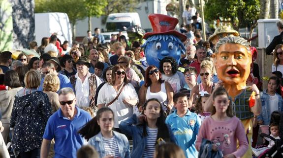 Las fiestas del Barrio Covadonga se encuentran entre las más participativas de la comarca.