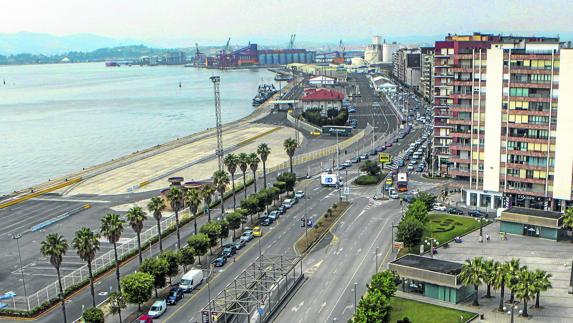 Entorno de la Estación Marítima de Santander.