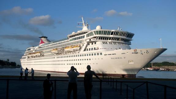 El crucero 'Balmoral', de la naviera Fred Olsen.