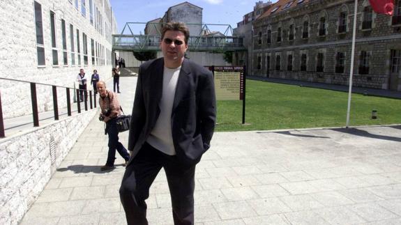 Dimitri Piterman, en los juzgados de Santander. 