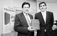 Benigno Casanueva -izquierda- y Pablo Corral. / ROBERTO RUIZ