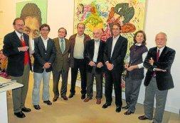 Los miembros del jurado y autoridades municipales. / SÉ QUINTANA