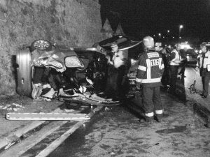 Consternación en Comillas y Alfoz de Lloredo por la muerte de tres jóvenes en accidente de tráfico
