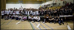 El IES Granja de Heras ganó la bandera