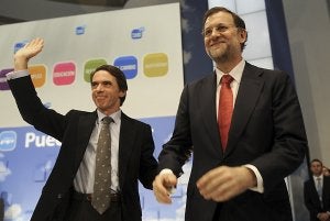 Aznar llama al PP a convertir las elecciones de mayo en un plebiscito contra Zapatero
