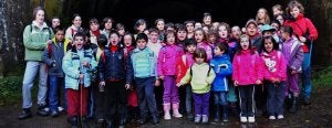 Voces infantiles en el túnel