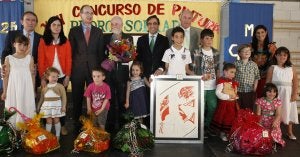 El colegio de Tanos entregó los premios del concurso de pintura