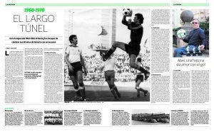 Uno de los reportajes del suplemento especial del Centenario.