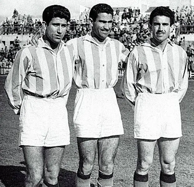 Matito, Lesmes I y Lesmes II en la temporada 1951-1952.