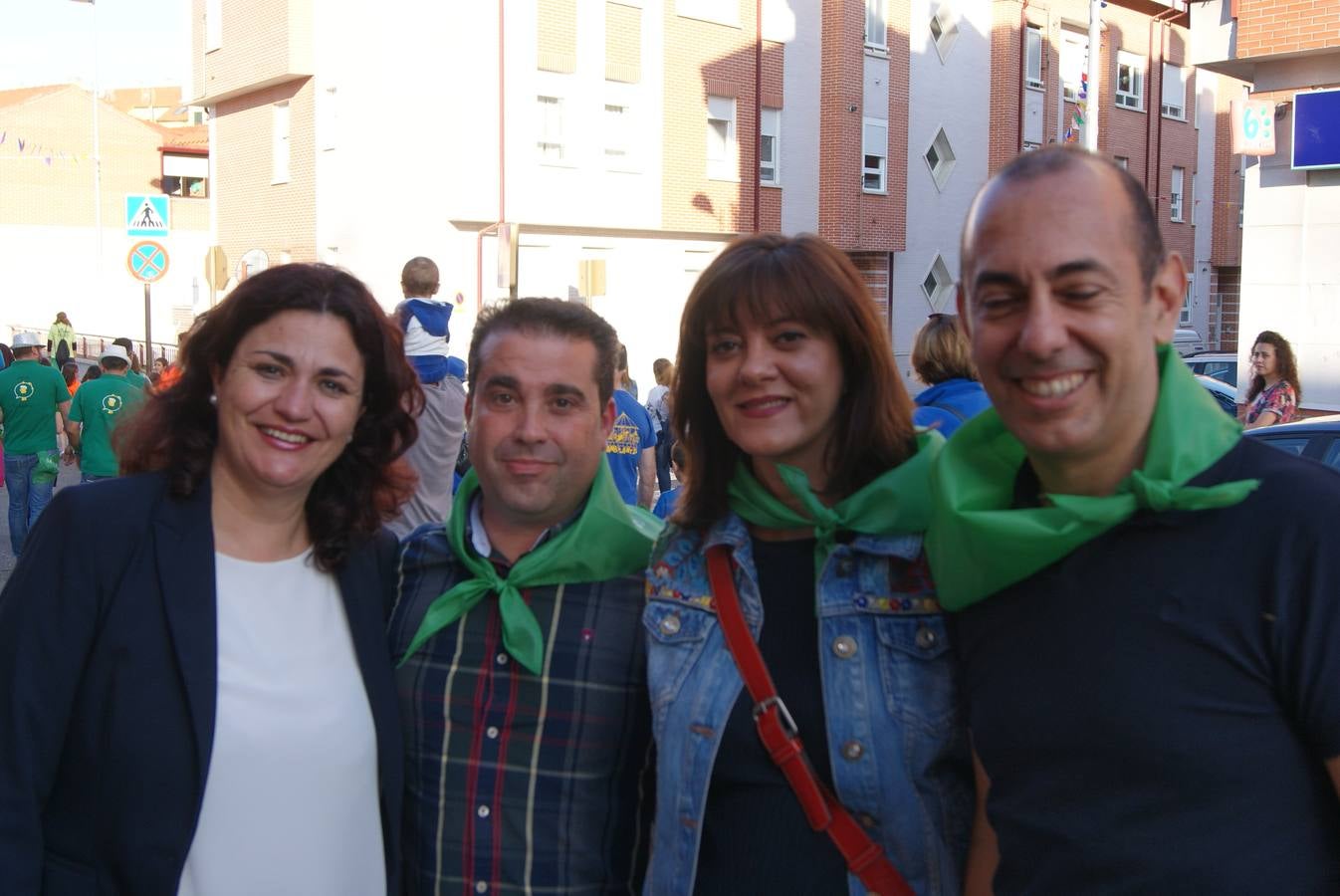 Pregón y desfile de peñas de fiestas de La Flecha 
