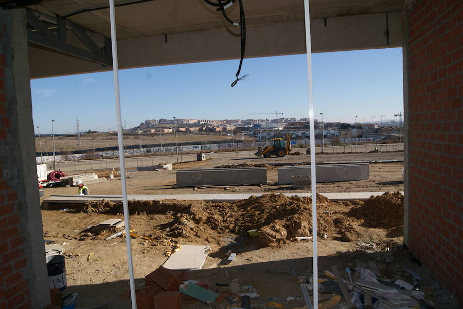 Fotos: Visita obras nuevo instituto de Arroyo