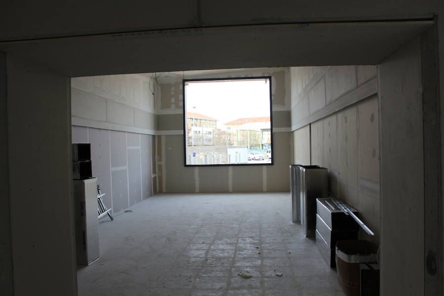 Fotos: Visita institucional a las obras de la Casa de la Música y el Teatro de Arroyo de la Encomienda