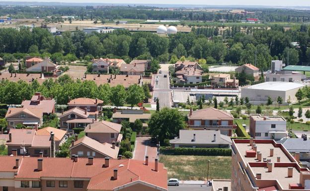 Vista de la urbanización La Vega, en Arroyo de la Encomienda. 