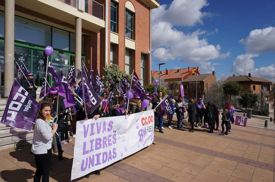 Fotos: Manifestación Día de la Mujer Trabajadora en Arroyo de la Encomienda