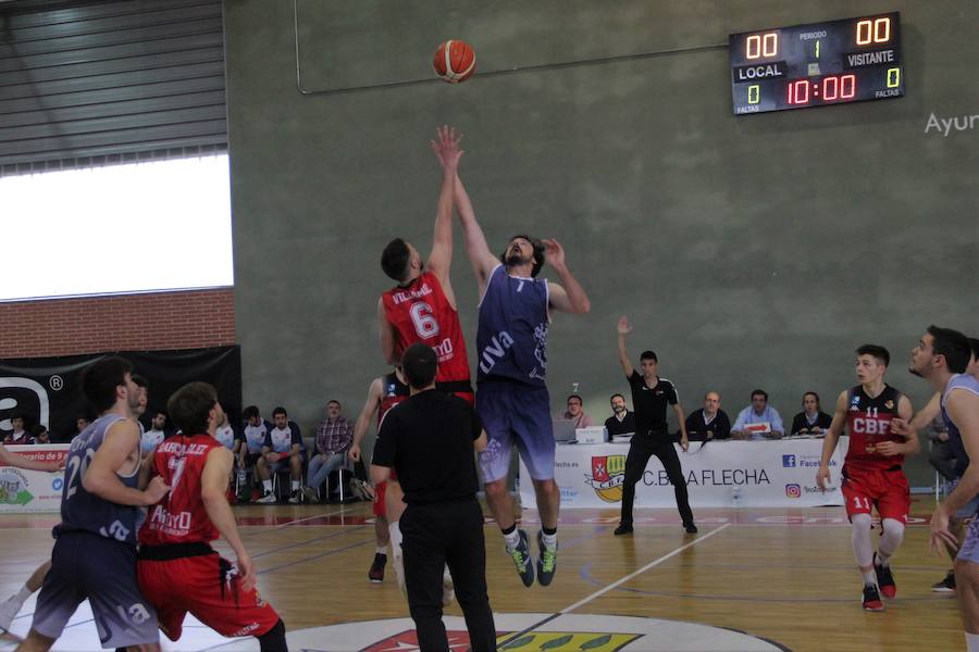 Fotos: Partido CB La Flecha- UVA derbi local baloncesto Liga EBA