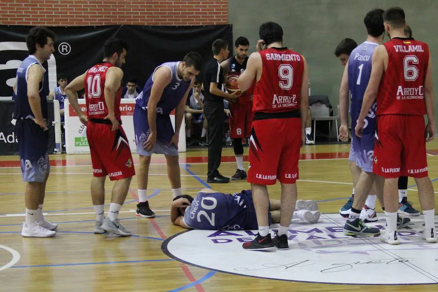 Fotos: Partido CB La Flecha- UVA derbi local baloncesto Liga EBA