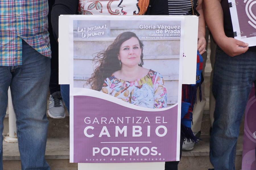 Fotos: Presentación candidatura de Podemos para las elecciones municipales