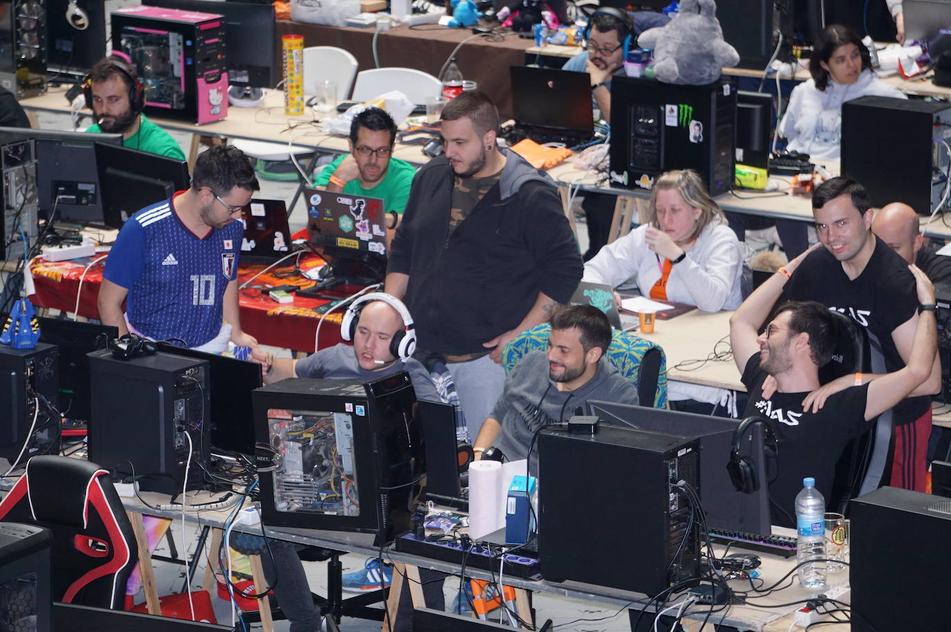 Mas de 400 participantes en la Lan Party arroyana. 