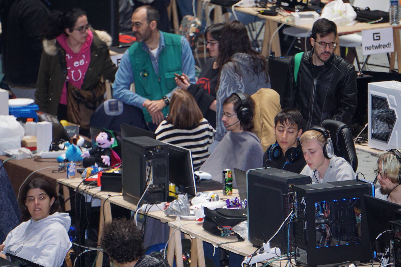 Mas de 400 participantes en la Lan Party arroyana. 