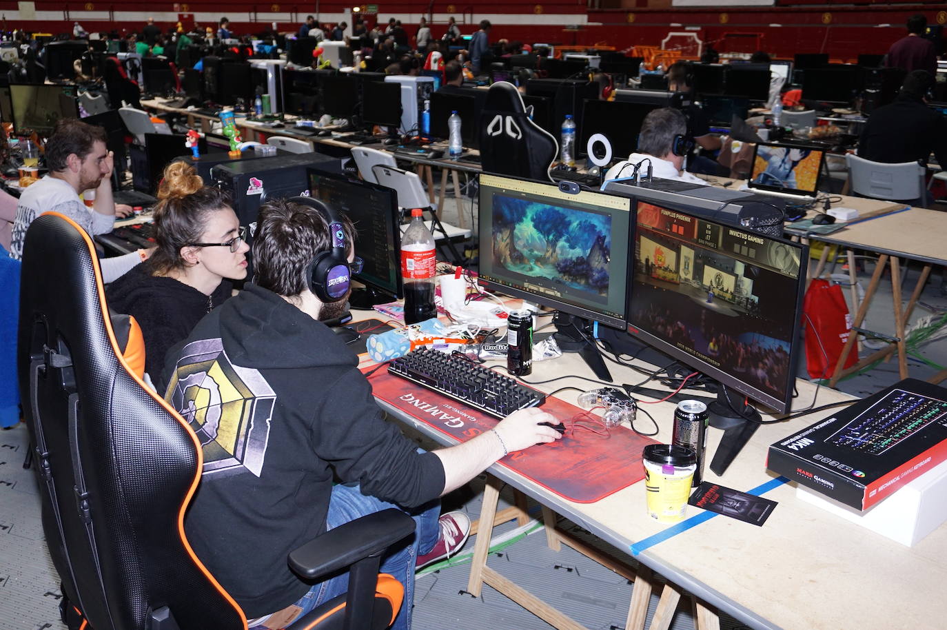 Mas de 400 participantes en la Lan Party arroyana. 