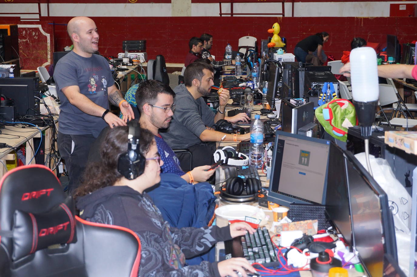 Mas de 400 participantes en la Lan Party arroyana. 
