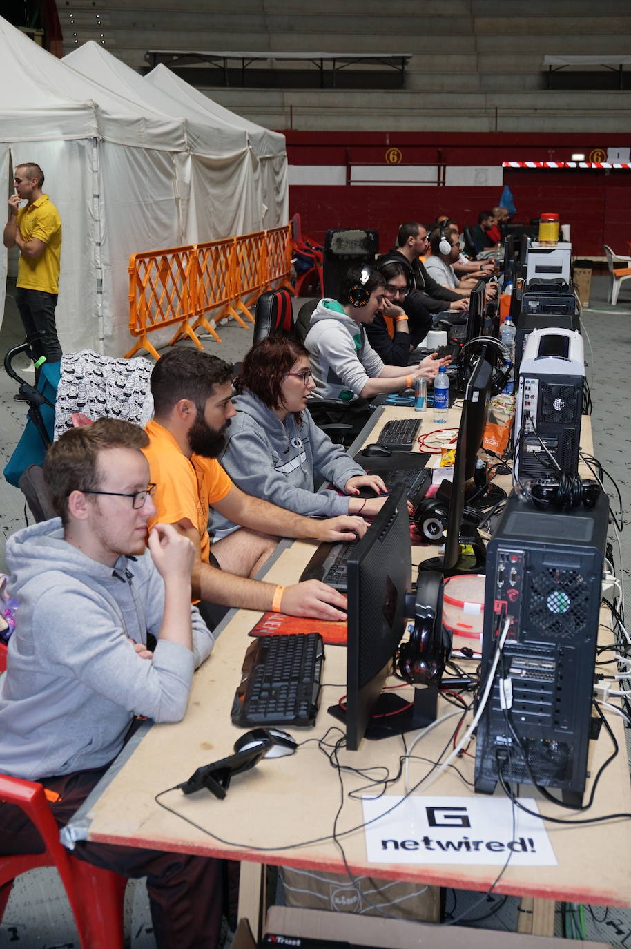 Mas de 400 participantes en la Lan Party arroyana. 