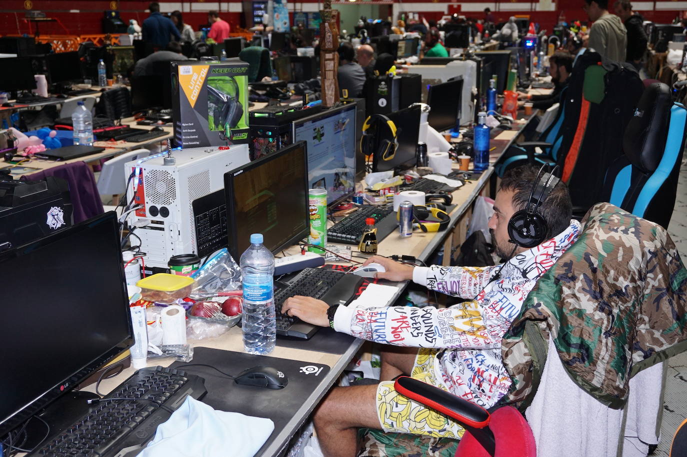 Mas de 400 participantes en la Lan Party arroyana. 