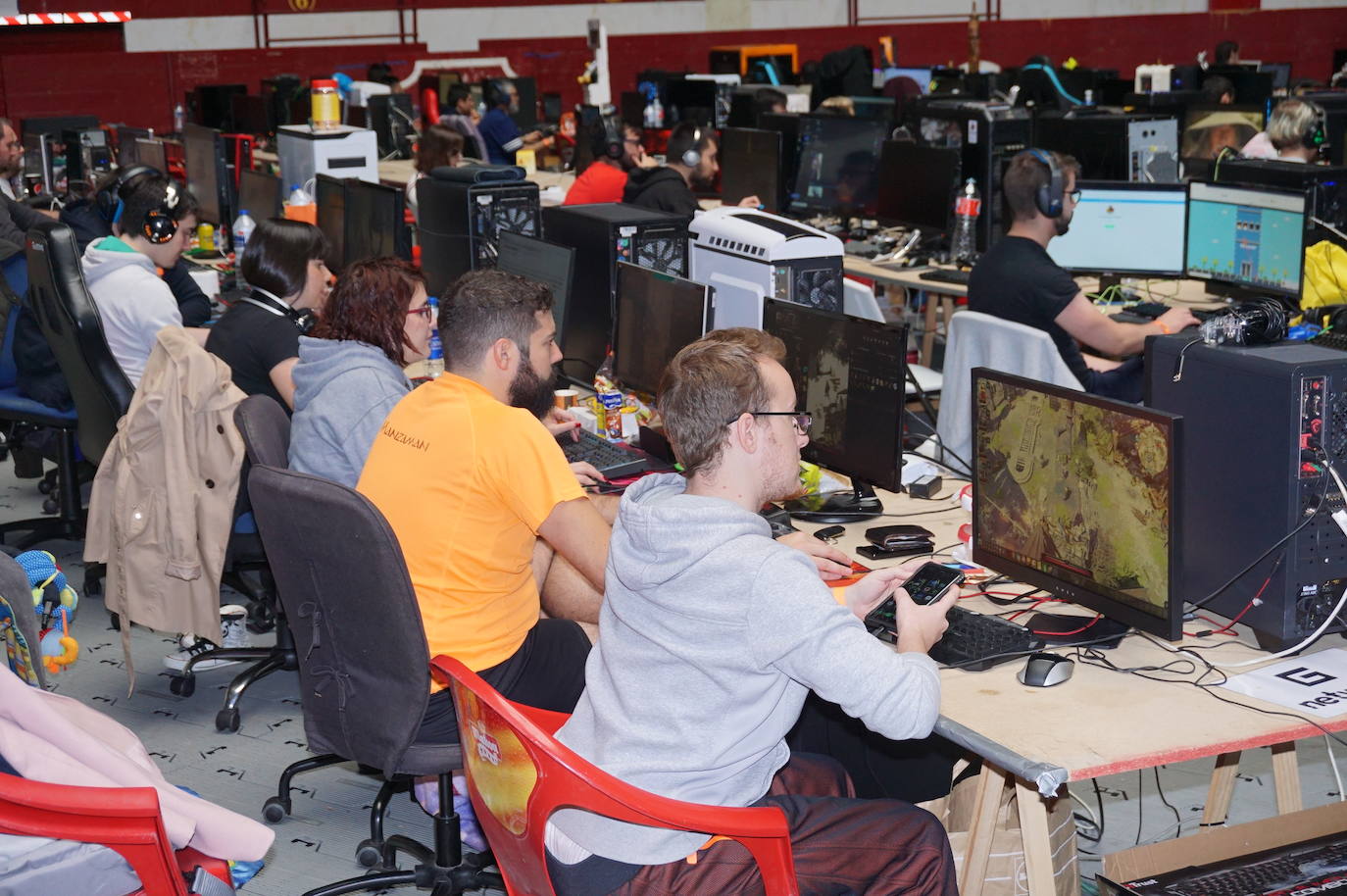 Mas de 400 participantes en la Lan Party arroyana. 