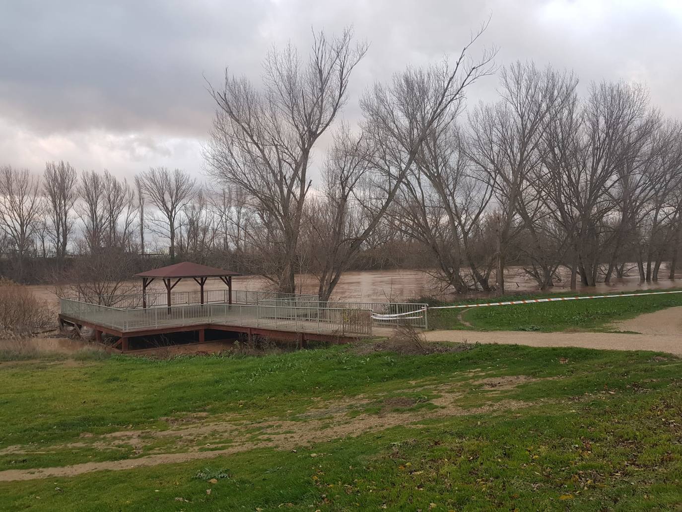 Fotos: Las consecuencias del temporal a su paso por Arroyo