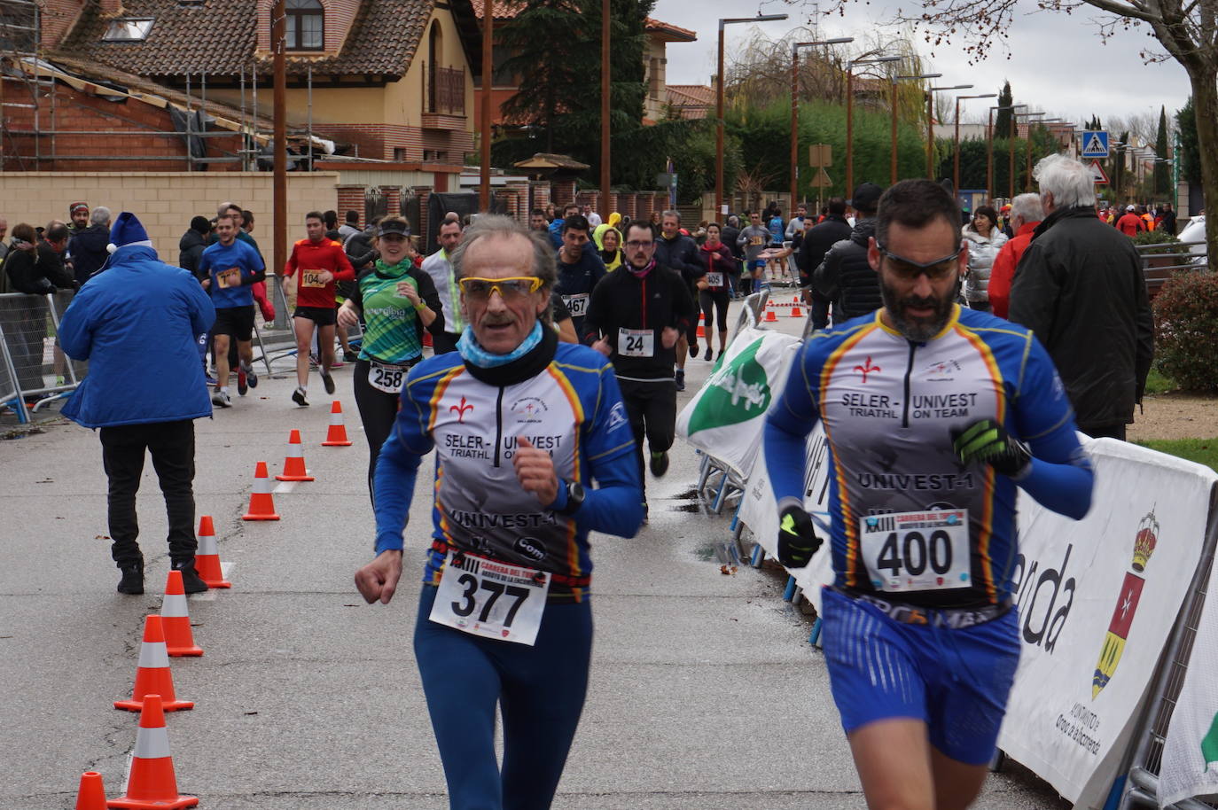 Ganadoras de la prueba femenina de 10 kilómetros. 