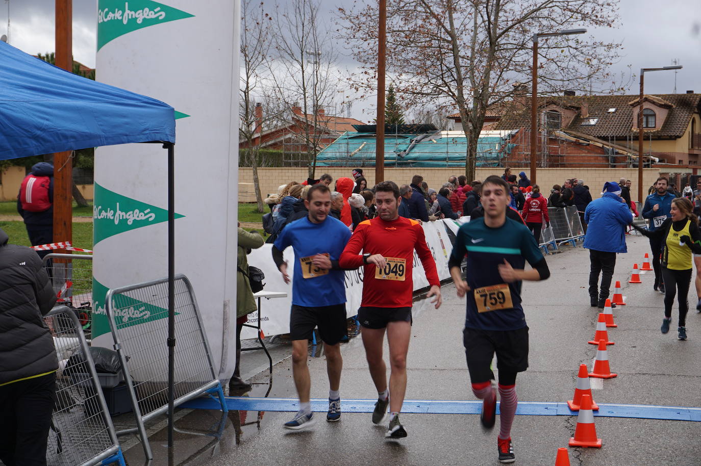 Ganadoras de la prueba femenina de 10 kilómetros. 