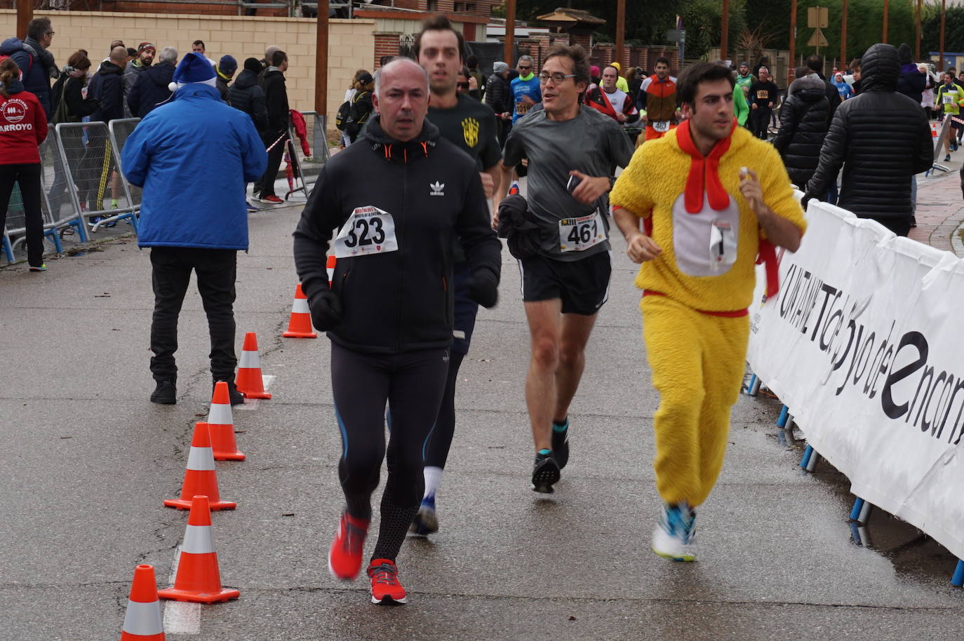Ganadoras de la prueba femenina de 10 kilómetros. 
