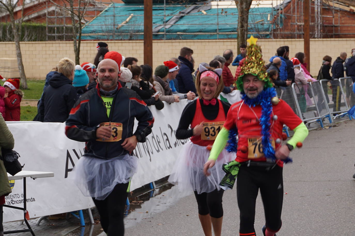 Ganadoras de la prueba femenina de 10 kilómetros. 
