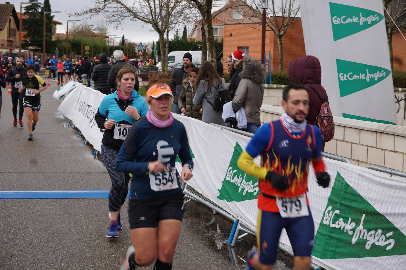 Ganadoras de la prueba femenina de 10 kilómetros. 