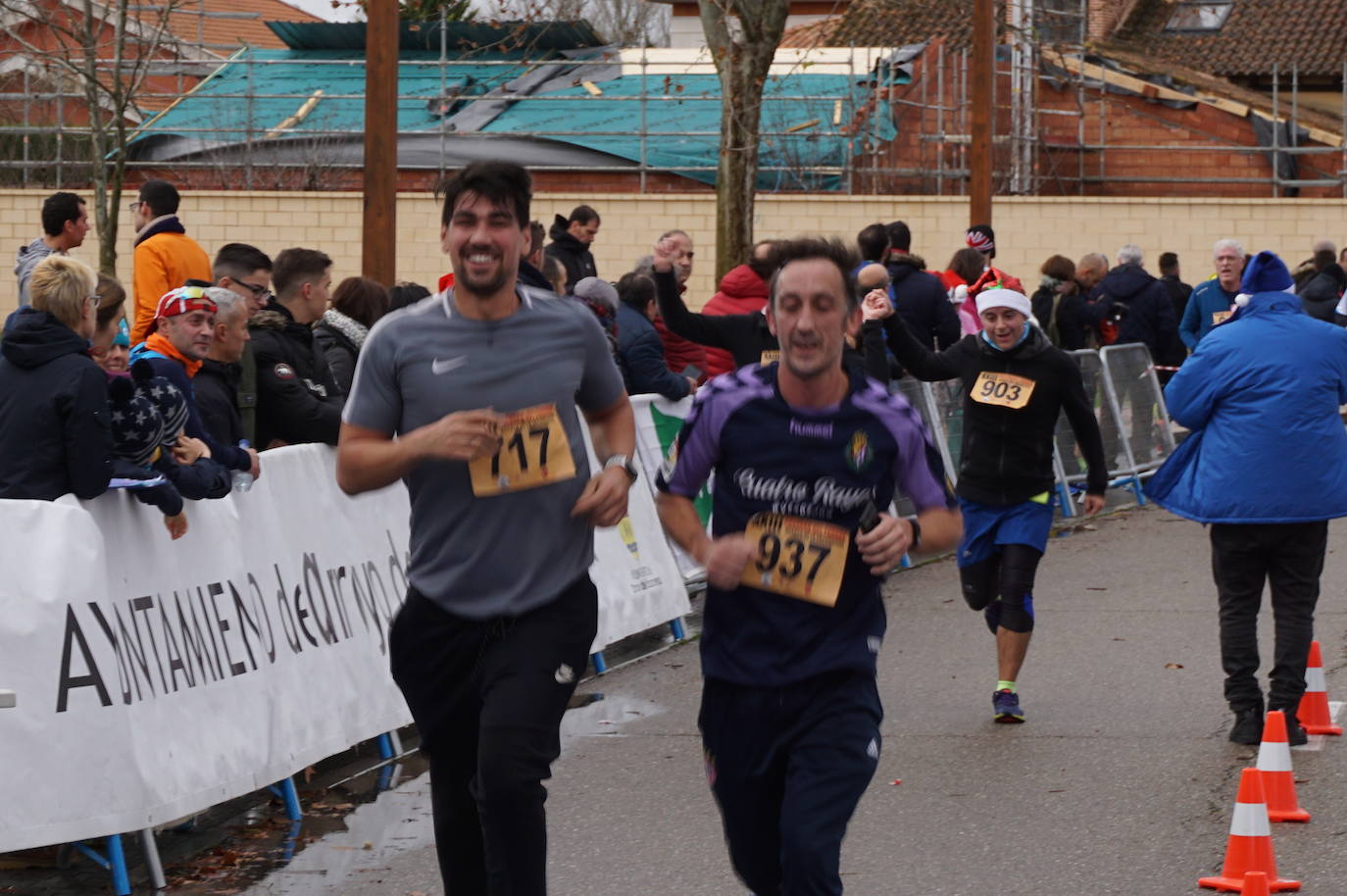 Ganadoras de la prueba femenina de 10 kilómetros. 