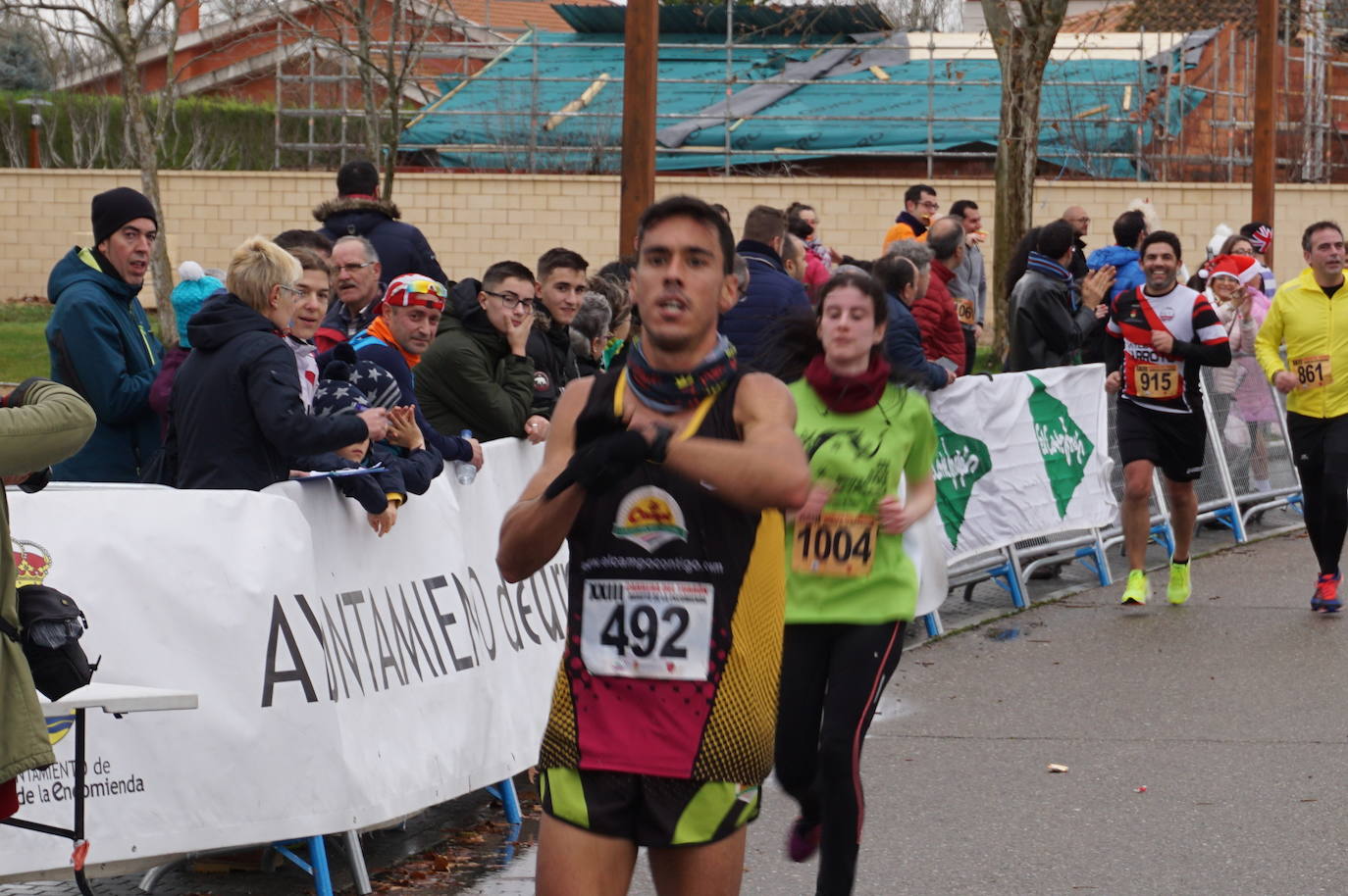 Ganadoras de la prueba femenina de 10 kilómetros. 
