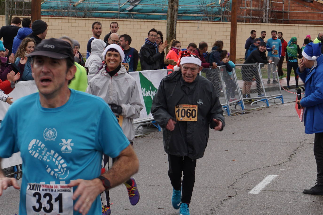 Ganadoras de la prueba femenina de 10 kilómetros. 