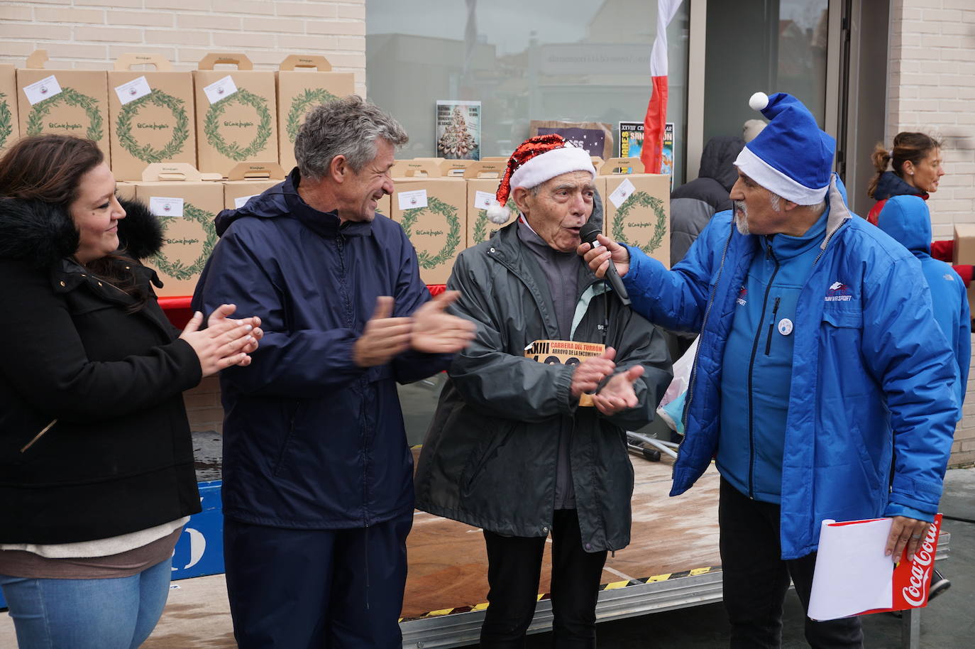 Ganadoras de la prueba femenina de 10 kilómetros. 