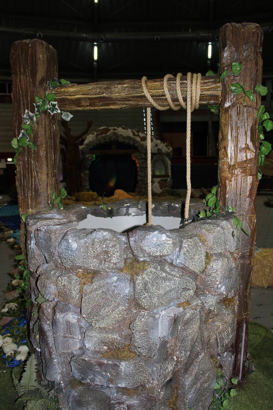 Adoración de los Reyes Magos al Niño Jesús en el portal de Belén. 